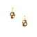Boucles d'oreilles Renaissance Goutte Nacre-Or - Florence Buhler