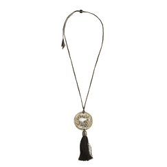 Hokusai Wave Pendant in natural stone
