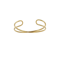 Bangle bracelet criss-cross Odalisque