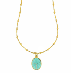 Collier du Scribe au scarabée