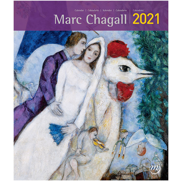 Marc Chagall Small Calendar 2021 Boutiques De Musees marc chagall kalender 2021