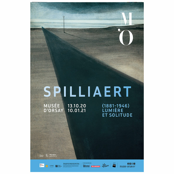 Exhibition poster - Spilliaert (1881-1946). Light and solitude