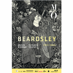 Affiche de l'exposition - Beardsley (1872-1898)