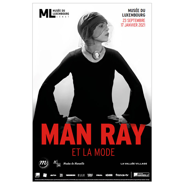 Affiche de l'exposition - Man Ray et la mode