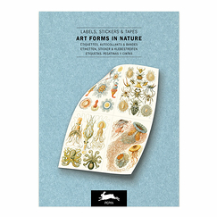 Livret d'étiquettes, autocollants et bandes Formes d'art dans la nature - The Pepin Press