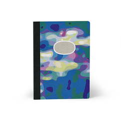 A5 Notebook Papier Tigre - Water Lilies #1