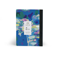 A5 Notebook Papier Tigre - Water Lilies #1