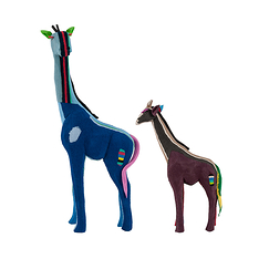 Giraffe - Ocean Sole