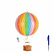 Ballon décoratif à rayures - Arc-en-ciel - Moyen modèle - Authentic Models