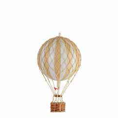 Ballon décoratif à rayures - Ivoire - Petit modèle - Authentic Models