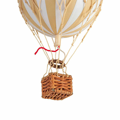 Ballon décoratif à rayures - Ivoire - Petit modèle - Authentic Models