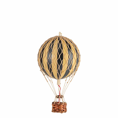 Decorative balloon with stripes - Black - Small - Authentic Models