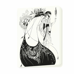 Notebook Beardsley - The Peacock Skirt 