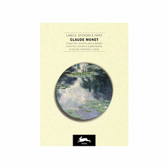 Livret d'étiquettes et d'autocollants Claude Monet - The pepin Press
