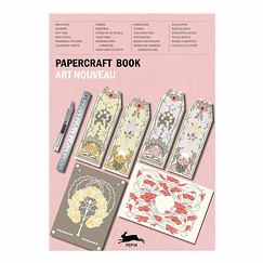Livret de créations en papier Art nouveau - The Pepin Press