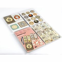 Livret de créations en papier Art nouveau - The Pepin Press