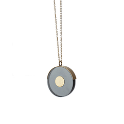 Round glass necklace - Rosa Mendez