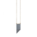 Glass necklace - Rosa Mendez (Black glass)