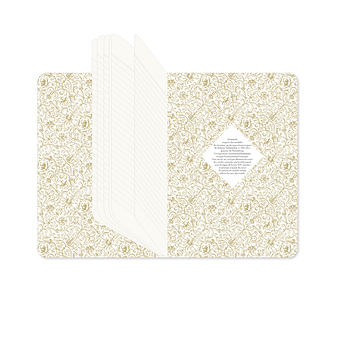 Notebook Renaissance - Gilded Patterns