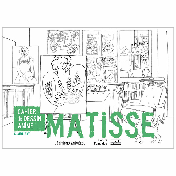 Musée de poche - Cahier de dessin animé – Matisse