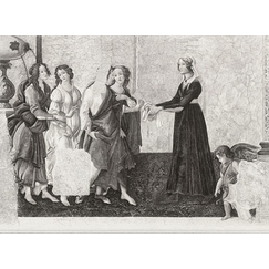 Vénus et les Grâces - Boticelli