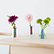 Petit vase réversible Rose/vert - Block Design