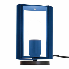 Lampe pivotante à poser - Charlotte Perriand - Nemo Lighting - Bleue