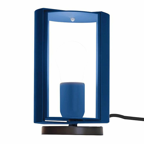 Lampe pivotante à poser - Charlotte Perriand - Nemo Lighting - Bleue