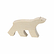 François Pompon White Bear Wooden Figurine - Pompon Toys