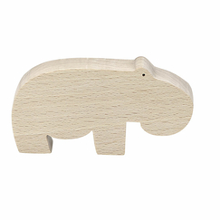 Wooden Figurine François Pompon - Hippopotamus,Pompon Toys