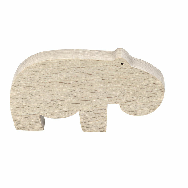 Wooden Figurine François Pompon - Hippopotamus,Pompon Toys