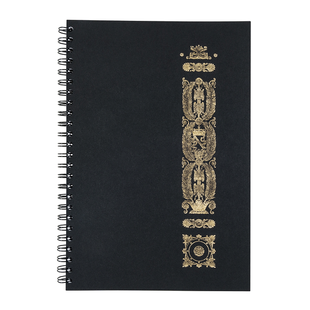Gate of Fontainebleau Notebook with spiral