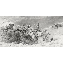 Charge des cuirassiers - Aimé Morot