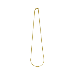 Forced Chain Gold-plated - 45 cm - Diameter 1,5 cm