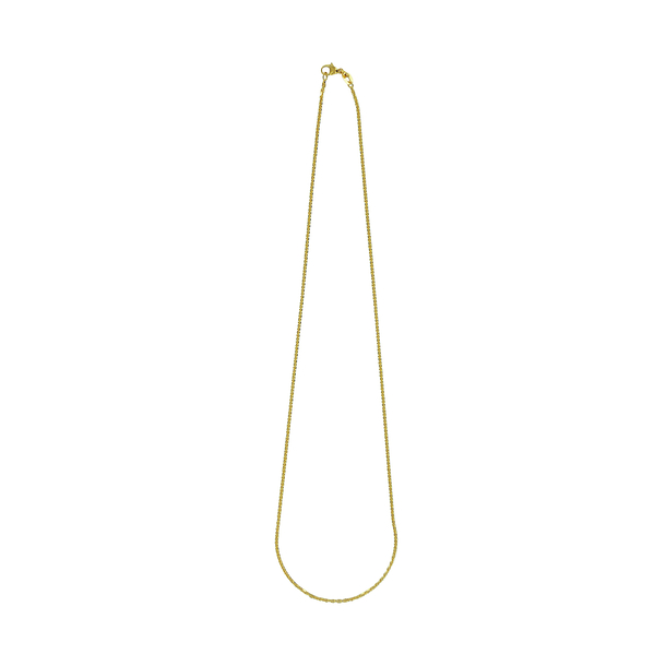 Forced Chain Gold-plated - 45 cm - Diameter 1,9 cm