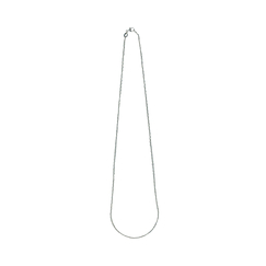 Forced Chain in silver - 45 cm - Diameter 1,5 cm