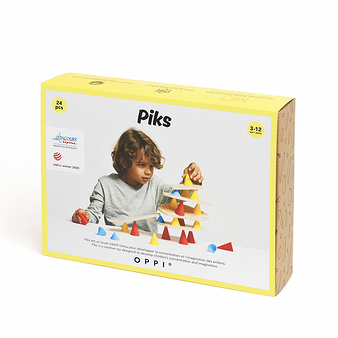 Construction and balance game Piks 24 pieces - OPPI®