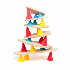 Construction and balance game Piks 24 pieces - OPPI®