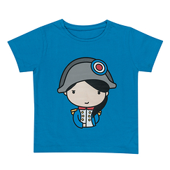 Blue T-shirt for children Napoleonette