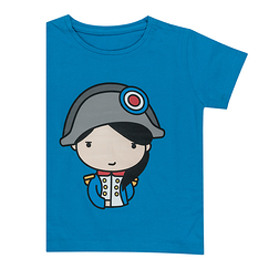 Blue T-shirt for children Napoleonette