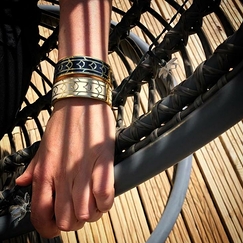 Bracelet Art nouveau Bleu