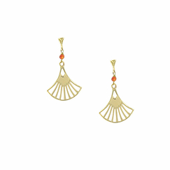 Boucles d'oreilles Papyrus