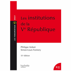 Les institutions de la Ve République