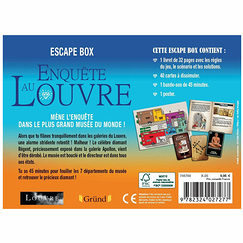 Escape box - Enquiry in the Louvre