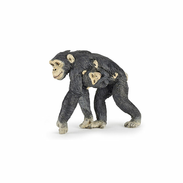 Chimpanzee and baby Figurine