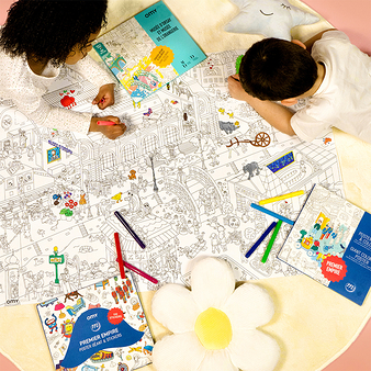 Coloring poster France