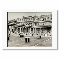 Affiche Les colonnes de Daniel Buren