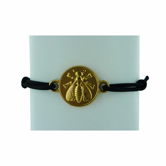 Cord bracelet Bee