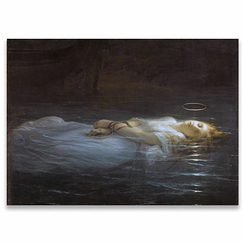 Affiche Paul Delaroche - La jeune martyre