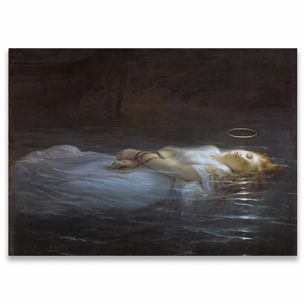 Affiche Paul Delaroche - La jeune martyre